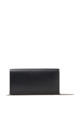 Buckled Wallet With Chain